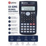 Fonksiyonlu Bilimsel Hesap Makinesi 1 Adet 8X14cm 240 Fonksiyonlu Galaxy Gx-82Ms Mühendis Öğrenci 2 Satır Ekran Tasarım