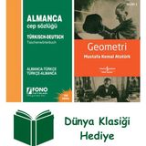 Fono Yayınları Almanca Cep Sözlüğü + Geometri + Dünya Klasiği Hediye - Hayır