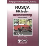 Fono Yayınları Eski Otomobil Derce 2 Kitap 3-Rusça Hikayeler