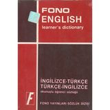 Fono Yayınları Fono English Learner's Dictionary Ingilizce Türkçe - Türkçe Ingilizce Okunuşlu Öğrenci Sözlüğü
