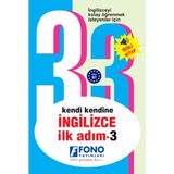 Fono Yayınları Kendi Kendine İngilizce İlk Adım 3 (Seslendirmeli) Mesleki Hazırlık Kitabı 293 Sayfa