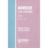 Fono Yayınları Korece Cep Sözlüğü Korece Türkçe - Türkçe Korece Mesleki Hazırlık Kitabı