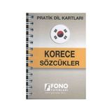 Fono Yayınları Korece Sözcükler Dil Kartları - Üniversite Hazırlık İçin Pratik Kitap