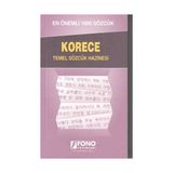 Fono Yayınları Korece Temel Sözcük Hazinesi Üniversite Hazırlık Kitap Türü 328 Sayfa
