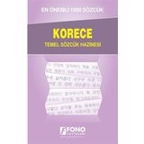 Fono Yayınları Korece Temel Sözcük Hazinesi