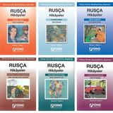 Fono Yayınları Rusça-Türkçe Hikayeler (6 Kitap Set) (Derece 1-2)