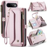 FONREST Crossbody Cep Telefonu Kılıfı Kart Bölmeleri, Google Pixel 11 Pro | RFID koruması, fermuarlı bölme, stant, el ve omuz askısı, mıknatıslı kilit, günlük kullanım, işe gidip gelme ve seyahat için
