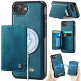 FONREST iPhone 16e için İnce Mıknatıslı Adsorbe Edici Deri Kılıf + Çıkarılabilir Arka Billfold 2'si 1 Arada Cüzdan Kılıfı 4 RFID Engelleme Kartı Tutacağı Nakit Yuvası Destek Çubuğu Darbeye Dayanıklı