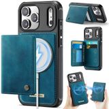 FONREST iPhone-17-Pro İnce Mıknatıslı Adsorbe Edici Deri Kılıf + Çıkarılabilir Arka Billfold 2'si 1 Arada Cüzdan Kılıfı RFID Engelleme Kart Tutucuları Nakit Yuvası Destek Çubuğu Darbeye Dayanıklı TPU+