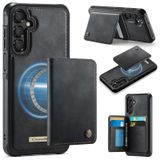 FONREST Samsung Galaxy A16 5G için İnce Mıknatıs Adsorbe Deri Kılıf+Çıkarılabilir Arka Billfold 2'si 1 Arada Cüzdan Kapağı 4 RFID Engelleme Kartı Tutuculu Nakit Yuvası Kickstand Darbeye Dayanıklı