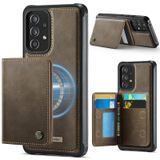 FONREST Samsung Galaxy A53 5G için İnce Mıknatıs Adsorbe Deri Kılıf+Çıkarılabilir Arka Billfold 2'si 1 Arada Cüzdan Kapağı 4 RFID Engelleme Kart Sahipleri Nakit Yuvası Kickstand Darbeye Dayanıklı