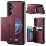 FONREST Samsung Galaxy A54 5G için İnce Mıknatıslı Adsorbe Deri Kılıf+Çıkarılabilir Arka Billfold 2'si 1 Arada Cüzdan Kılıfı 4 RFID Engelleme Kartı Tutuculu Nakit Yuvası Kickstand Darbeye Dayanıklı