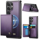 FONREST Samsung-Galaxy-S26-Ultra İnce Mıknatıslı Adsorbe Edici Deri Kılıf + Çıkarılabilir Arka Billfold 2'si 1 arada 4 RFID Engelleme Kartı Tutacağı Nakit Yuvası Destek Çubuğu Darbeye Dayanıklı Hibrit