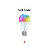 Fonri Akıllı Ampul, Wifi, 9w-titreşimsiz-16.7 M. Renk, Uzaktan Ve Sesli Kontrol, Doğal Sarı Ve Beyaz