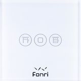 Fonri Akıllı Dokunmatik Perde/panjur Duvar Anahtarı - S1NCU