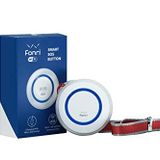 Fonri Akıllı Kablosuz SOS Panik Butonu Google Asistan Destekli, Wifi, Çoklu bildirim, Pil seviyesi, 2 Yıl Garantili, Tuya Destekli
