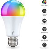 Fonri E27 Akıllı Led Ampul 11W RGB 3000-6500K Renk Sıcaklığı ile Enerji Tasarruflu