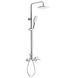 Fontana FG-1554 Krom Beyaz Banyo Bataryalı Duş Sistemi