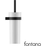 Fontana FJ-10504 Mat Siyah Tuvalet Fırçası