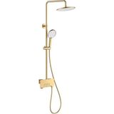 Fontana FJ-3152 Fırçalanmış Altın Duş Ünitesi