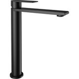 Fontana FJ-SS1025 Mat Siyah Yüksek Lavabo Bataryası