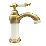 Fontana FM-1412 Altın Lavabo Bataryası