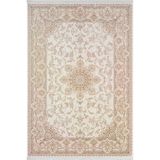 Fontana Ft002b Krem Bej Akrilik Halı Klasik Desen Pamuk Taban Tozu Az Salon Oturma Odası Halısı 80 X 300 Krem-Bej