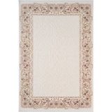 Fontana Ft005p Krem Bej Akrilik Halı Klasik Desen Pamuk Taban Tozu Az Salon Oturma Odası Halısı 240 X 340 Krem-Bej