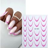 Fontenay 5D Tırnak Stickerları - 5D Nail Stickers Sd-1925