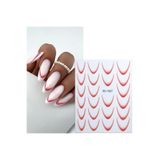 Fontenay 5D Tırnak Stickerları - 5D Nail Stickers Sd-1927 Renkli