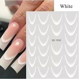 Fontenay 5D Tırnak Stickerları - 5D Nail Stickers Sd-1933 Renkli