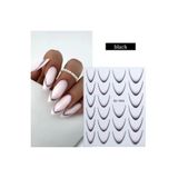 Fontenay 5D Tırnak Stickerları - 5D Nail Stickers Sd-1934 Renkli