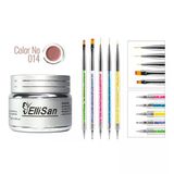 Fontenay Ellisan Protez Tırnak Jeli Builder Gel 56 Gram + Tırnak Süsleme Desen Fırçası Seti No:2181