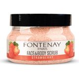 Fontenay Face And Body Yüz ve Vücut İçin Peeling Etkili Scrub Yüz Maskesi Çilekli 350 ml