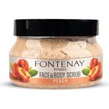Fontenay Face And Body Yüz ve Vücut İçin Peeling Etkili Scrub Yüz Maskesi Şeftali 350 ml