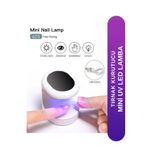 Fontenay Mini Uv Led Işık Uv Led Lamba Tırnak Kurutucu Oje Tırnak Kurutma Makinesi Beyaz