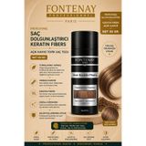 Fontenay Paris Saç Dolgunlaştırıcı Keratin Fibers Açık Kahve Topik Saç Tozu 50gr