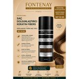 Fontenay Paris Saç Dolgunlaştırıcı Keratin Fibers Orta Kahve Topik Saç Tozu 50g