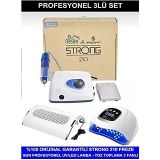 Fontenay Protez Tırnak Kalıcı Oje Seti, Strong 210 Freze Makinesi, UV LED Kurutucu, Toz Toplama, Renkli