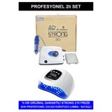 Fontenay Protez Tırnak Kalıcı Oje Seti (Strong 210 Freze Makinesi + UV LED Kurutucu)