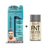 Fontenay Pudra Toz Wax Mat Effect Mavi 20GR +Hair Wax Stick 75GR 2'li Set