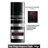 Fontenay Saç Dolgunlaştırıcı Keratin Fibers Koyu Kahve Topik Saç Tozu 50gr