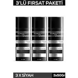 Fontenay Saç Dolgunlaştırıcı Keratin Fibers Siyah Topik Saç Tozu 50gr X3