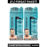 Fontenay Saç Şekillendirici Pudra Toz Wax Mat Effect Mavı 20gr X2 - 1