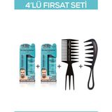 Fontenay Saç Şekillendirici Pudra Toz Wax Mat Effect Mavı 20GR X2 + Şekil Tarağı X2 4'lü Set