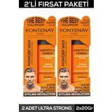 FONTENAY SAÇ ŞEKİLLENDİRİCİ PUDRA TOZ WAX ULTRA STRONG 20GR X2