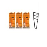 Fontenay Saç Şekillendirici Pudra Toz Wax Ultra Strong 20Gr X3 + Mucizevi Saç Tarağı 4'Lü Set