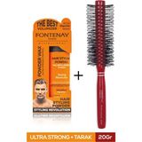 Fontenay Saç Şekillendirici Pudra Toz Wax Ultra Strong Turuncu 20GR + 1018 Tarak'ı 2'li Set