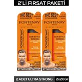 FONTENAY SAÇ ŞEKİLLENDİRİCİ PUDRA TOZ WAX ULTRA STRONG TURUNCU 20GR X2