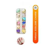 Fontenay Tırnak Charm Tırnak Süsleme Seti Nail Art Charms Protez Tırnak Süsleme Objeleri